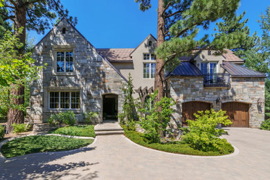 Rustic exterior home idea in San Francisco