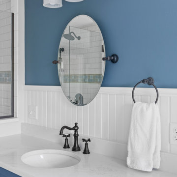 River Hills Master Suite and Guest Bathroom
