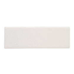6th Avenue Field 2" x 6" in White Matte - Tile