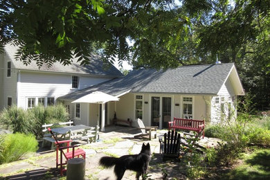 Inspiration for a timeless exterior home remodel in New York