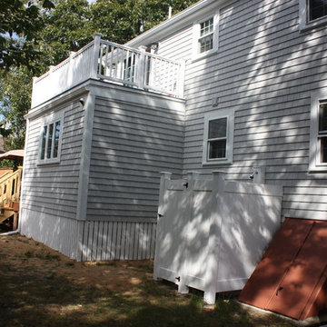 kitchen bump out addition/ bathroom remodel Dennisport, MA