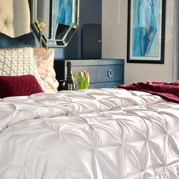 Blue ash master bedroom refresh