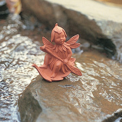 Stream Weaver Fairy - Garden Statues And Yard Art