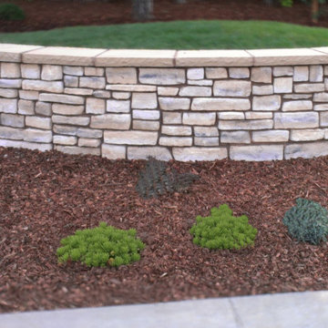 Closer Look: Stonework Detail and Growing Garden