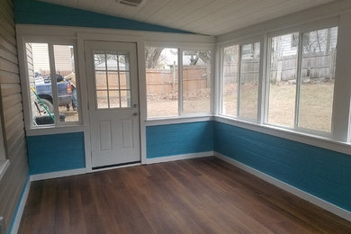 Sunroom - craftsman sunroom idea in New York
