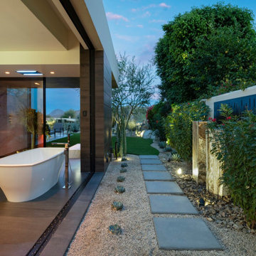 Bighorn Palm Desert luxury design home modern spa style bathroom