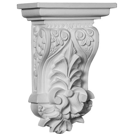 7 1/4"W x 3 1/2"D x 10 1/2"H Nadia Corbel
