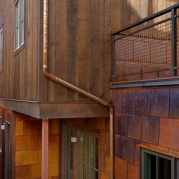 ranchwood™ Reclaimed Barn Wood Alternative – charming Telluride residence
