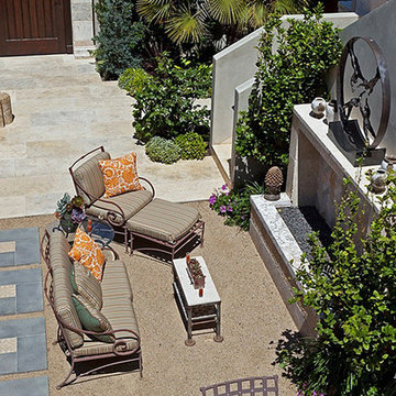 Stone Floor – Antique, Reclaimed Limestone ‘barre blonde’ pavers