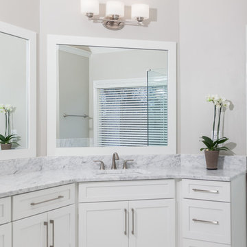 ELEGANT MARBLE MASTER BATHROOM