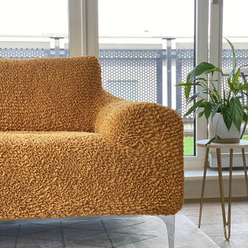 Mango 3 Seater Sofa Slipcover | Microfibra Collection | Interior design
