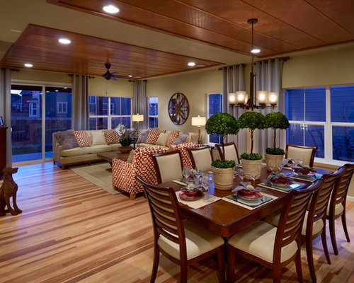 Best Living Dining Combo Design Ideas & Remodel Pictures ...