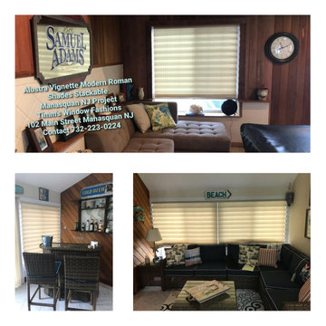 Alustra Vignette Modern Roman Shade
