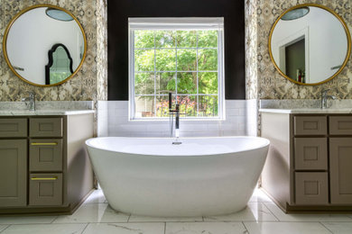 Example of a bathroom design in Charlotte