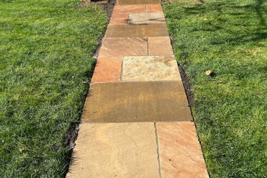 This is an example of a traditional landscaping in Denver.