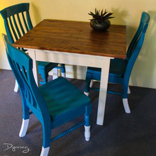 Teal Dining Chairs
