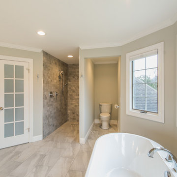 Before & After Bathroom remodel in Green Township
