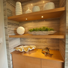 96th Way: Floating Shelves In Kitchen