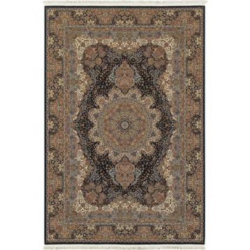 Oriental Weavers Masterpiece 5501K Black/ Multi Area Rug 3'10'' X  5' 5''