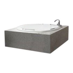 Bravat Surf Hydro-massage Bathtub - Bathtubs