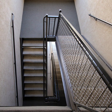 Exterior Metal Grid Balustrade