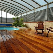 Pool redo - all glass?