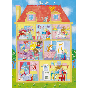 Its A Girls World Wall Mural, Multicolor