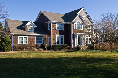 Inspiration for a timeless exterior home remodel in New York