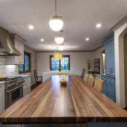 Cheswick, PA - Transitional - Walnut Kitchen Countertop - Kitchen Countertops