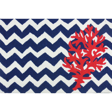 Homefires Chevron and Coral