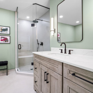 Primary Ensuite Renovation in Richmond Hill