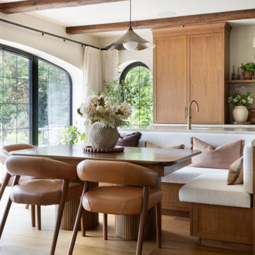 Refined & Luxurious Walnut Lay-On Slim Shaker Reeded Detail Kitchen