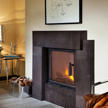 Hand Carved Stone fireplace mantels