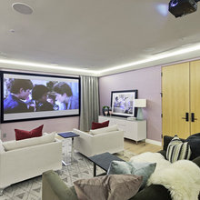 teen hangout/mini home theater