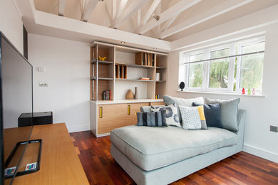 Inspiration for a contemporary living room in Other.