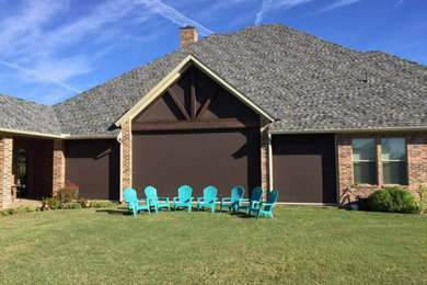 Traditional exterior home idea in Albuquerque