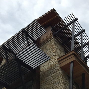 Exterior Details - Balcony Details Closeup