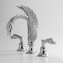 Sigma Windsor Elite 1300 Series Widespread Lavatory Set - Bathroom Faucets And Showerheads