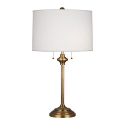 Robert Abbey Monroe Column Table Lamp - Table Lamps