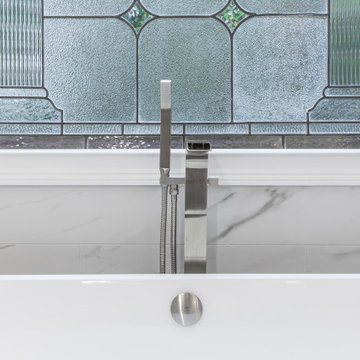 Timeless Marble Master Bathroom