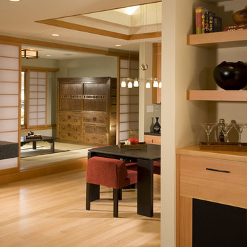 Tatami Room with Rift Cut Red Oak Floors