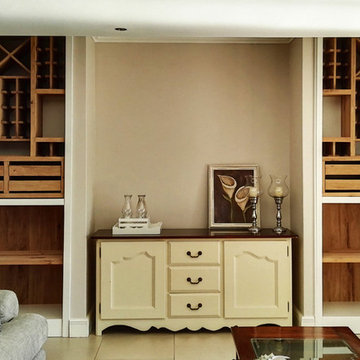 Wine Display in the Livingroom