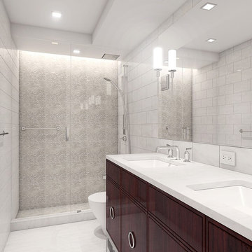 Master Bathroom (Option 2 - Alternate Shower)