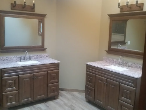 What Do I Put Between Two Vanity Units, What To Put Between Two Bathroom Vanities