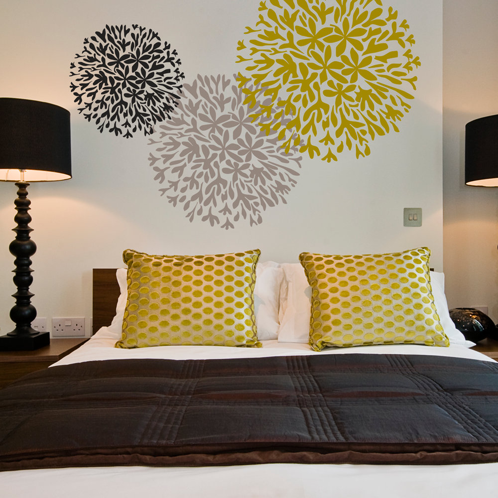 ALLIUM Wall Stencil Motif