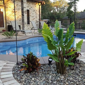 Fiberglass Pool installation