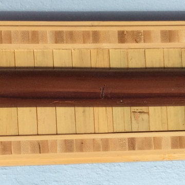 Bamboo Mirror Accent