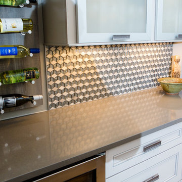 Cambria Devon and Abstrato Granite