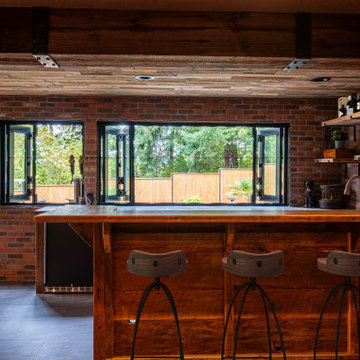 Natural Haven - Basement Bar Addition