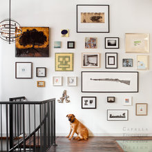 photo and art wall